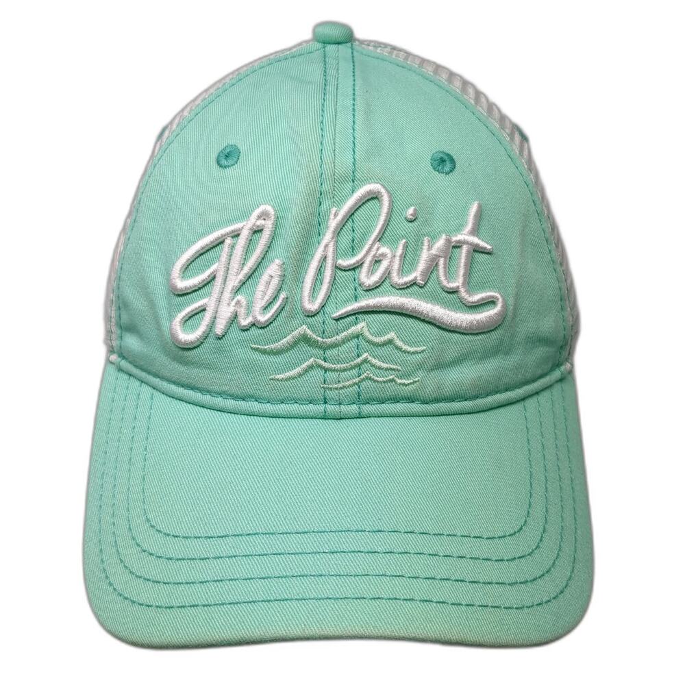Camp David Baseball Cap Blue One Size Mesh Strapback Lake Powell The Point Hat